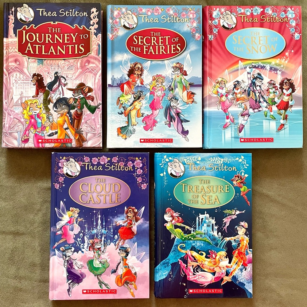 5 Thea Stilton Special Edition Books 🐭